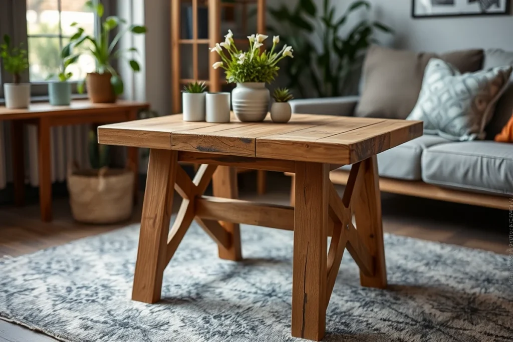 Cheap Diy Wooden Garden Table