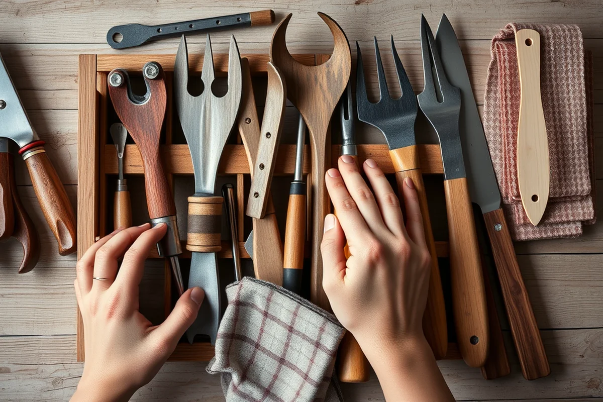 wooden garden tool organizer diy troubleshooting — Wooden Garden Tool Organizer Diy Troubleshooting (the finished result)